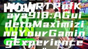 "Discover the High RTP of Kaya918: A Guide to Maximizing Your Gaming Experience"